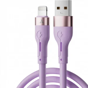 Кабель интерфейсный Accesstyle AL24-S100 Violet USB Type A - Lightning (8pin)