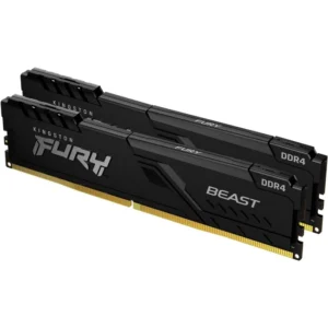 ОЗУ Kingston Fury Beast KF436C17BBK2/16 DIMM, DDR4, 16 Гб (2 х 8 Гб), 3600 МГц
