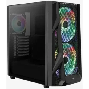 Корпус Aerocool AirHawk Duo Black Duo-G-BK-v1 Игровые, Mid-Tower