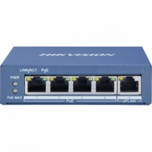 Коммутатор Hikvision DS-3E0505P-E/M 1000 Base-TX (1000 мбит/с)