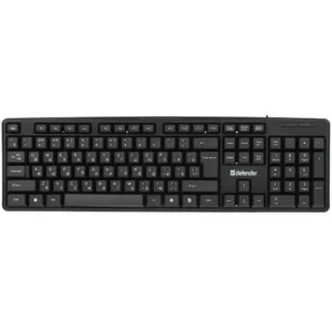Клавиатура Defender Next HB-440 RU черный 45440 Проводная, USB