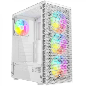 Корпус Wintek Energy White JX188-11-M-W TG Игровые, Mid-Tower