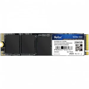 Жесткий диск Netac NV2000 NT01NV2000-256-E4X SSD (твердотельные), 256 ГБ, M.2, PCIe