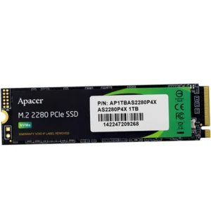 Жесткий диск Apacer AST280 AP1TBAS2280P4X-1 SSD (твердотельные), 1 ТБ, M.2, PCIe