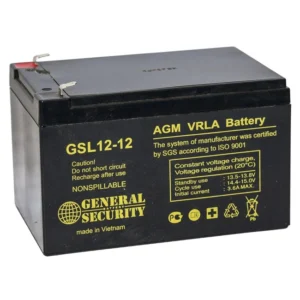 Сменные аккумуляторы АКБ для ИБП General Security GSL12-12 GSL12-12 GENERAL SECURITY 12 В