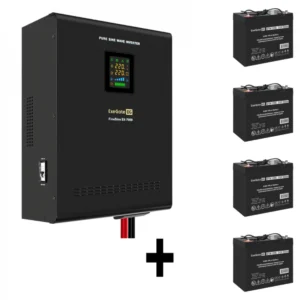 Источник бесперебойного питания ExeGate EX296005RUS + батарея 55Aч EX285667RUS 4шт EX296684RUS Линейно-интерактивные, Напольный (Tower), 7000 ВА, 5000 Вт
