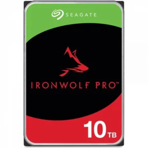 Жесткий диск Seagate IronWolf PRO ST10000NT001 HDD (классические), 10 ТБ, 3.5 дюйма, SATA