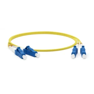 Оптический патч-корд Hyperline FC-D2-9-LC/UR-LC/UR-H-50M-LSZH-YL