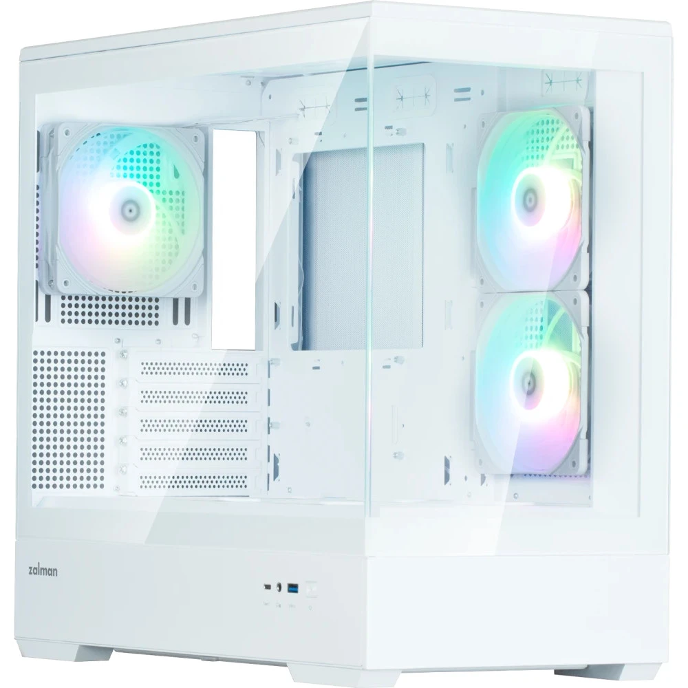 Корпус Zalman P30 White V2 Игровые, Mini-Tower