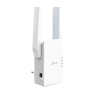 Усилитель сигнала Wi-Fi TP-Link RE705X 10/100/1000 Base-TX (1000 мбит/с), Wi-Fi 6 (802.11a / b / g / n / ac / ax), с внешней антенной