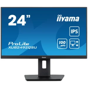 Монитор IIYAMA ProLite XUB2492QSU-B1 23.8 ", IPS, Quad HD 2560x1440 (16:9), 100 Гц