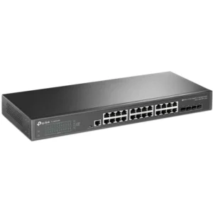 Коммутатор TP-Link TL-SG3428X TL-SG3428X(UN) 1000 Base-TX (1000 мбит/с), 4 SFP порта