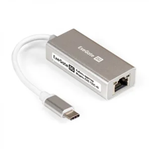 Кабель интерфейсный ExeGate EX296216RUS USB Type C - Ethernet (RJ45) (LAN)