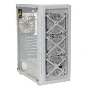 Корпус 1STPLAYER FireBase XP-G, White XP-G-WH-4F7-W Игровые, Mid-Tower