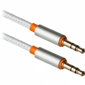 Кабель интерфейсный Defender 2 x 3.5 mm jack (1.2м) 87513 MINI JACK 3.5 (output) - MINI JACK 3.5 (input)