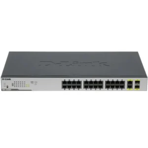Коммутатор D-link DGS-1026P/A1A 1000 Base-T (1000 мбит/с), 2 SFP порта