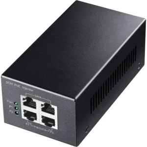 PoE инжектор CUDY POE220 2 порта, 60 Вт