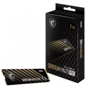 Жесткий диск MSI SPATIUM M470 PRO S78-440L0J0-P83 SSD (твердотельные), 1 ТБ, M.2, PCIe
