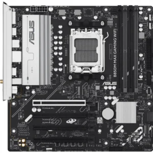 Материнская плата Asus B850M MAX GAMING WIFI Micro-ATX, AMD AM5