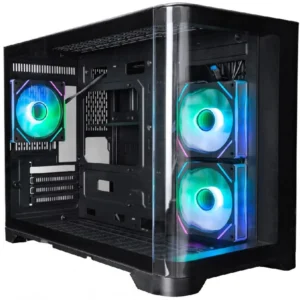 Корпус 1STPLAYER UView UV6 ARGB Black UV6-BK-2FC7R-1FC7 Игровые, Mini-Tower