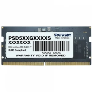 ОЗУ Patriot 16Gb PSD516G480081S SO-DIMM, DDR5, 16 Гб, 4800 МГц