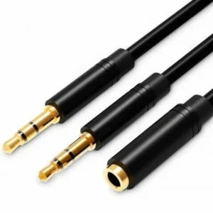 Кабель интерфейсный Vention BBDBF MINI JACK 3.5 (output) - MINI JACK 3.5 (input) x2