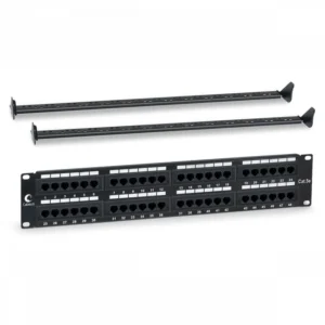 Патч-панель Cabeus PL-48-Cat.5e-Dual IDC Патч-панель 19" (2U) 48 портов, Cat. 5e