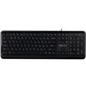 Клавиатура Deluxe DLK-290UB Проводная, USB