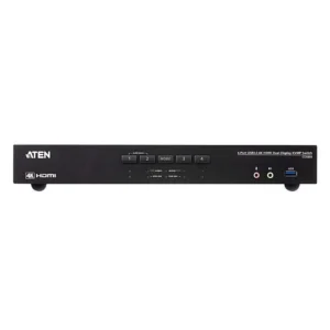 KVM-переключатель ATEN 4-Port USB3.0 4K HDMI Dual Display KVMP Switch CS1844-AT-G