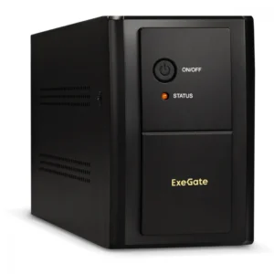 Источник бесперебойного питания ExeGate SpecialPro UNB-1000.LED.AVR.6C13.RJ.USB EP285480RUS Линейно-интерактивные, Напольный (Tower), 1000 ВА, 650 Вт