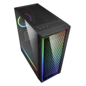 Корпус Sharkoon RGB LIT 200 Игровые, Mid-Tower