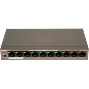 Коммутатор TENDA F1110P F1110P-8-63W 100 Base-TX (100 мбит/с)