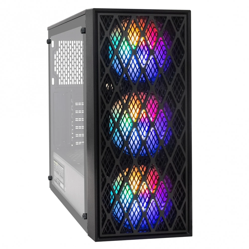 Корпус ExeGate EVO-8243-NPX500 EX293017RUS Игровые, Mid-Tower