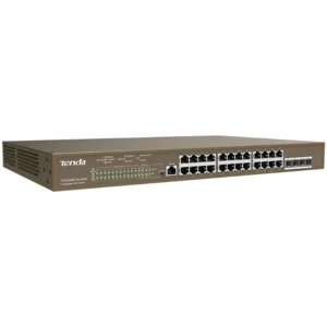 Коммутатор TENDA TEG5328P-24-410W 1000 Base-TX (1000 мбит/с), 4 SFP порта