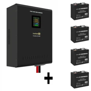 Источник бесперебойного питания ExeGate EX296004RUS + батарея 55Aч EX285667RUS 4шт EX296661RUS Линейно-интерактивные, Напольный (Tower), 5000 ВА, 3500 Вт