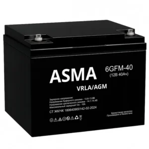 Сменные аккумуляторы АКБ для ИБП Asma 6GFM-40 12 В