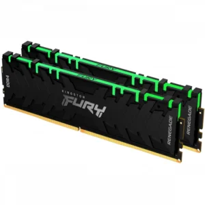 ОЗУ Kingston FURY Renegade Black RGB KF442C19RBAK2/16 DIMM, DDR4, 16 Гб (2 х 8 Гб), 4266 МГц