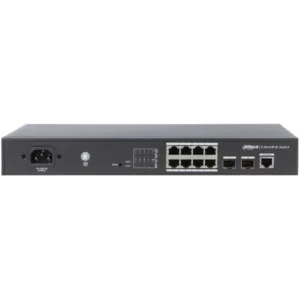 Коммутатор Dahua DH-PFS4210-8GT-150 1000 Base-TX (1000 мбит/с), 2 SFP порта