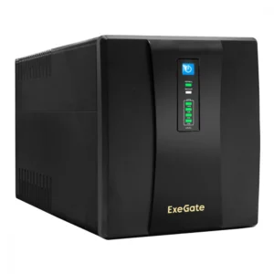 Источник бесперебойного питания ExeGate SpecialPro UNB-1200.LED.AVR.4SH EP285491RUS Линейно-интерактивные, Напольный (Tower), 1200 ВА, 750 Вт