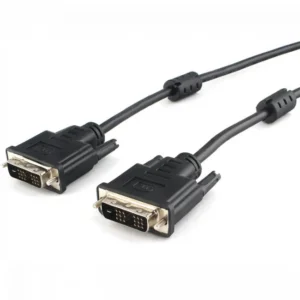 Кабель интерфейсный Cablexpert DVI-D to DVI-D (4.5м) CC-DVIL-BK-15 DVI - DVI