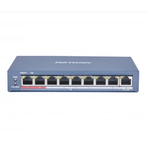 Коммутатор Hikvision DS-3E0109P-E(C) 100 Base-TX (100 мбит/с)