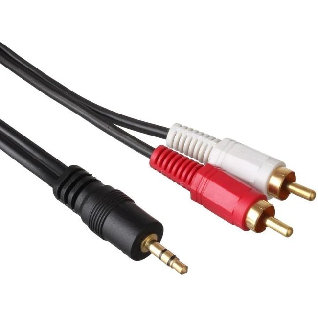 Кабель интерфейсный ExeGate EX294734RUS MINI JACK 3.5 (output) - RCA x2
