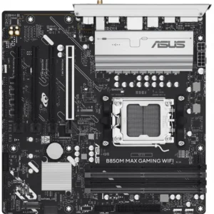 Материнская плата Asus B850M MAX GAMING WIFI 90MB1LL0-M0EAY0 Micro-ATX, AMD AM5