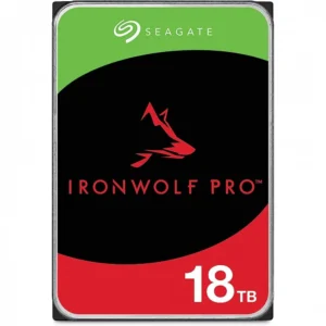 Жесткий диск Seagate Ironwolf Pro 512E ST18000NT001 SSD (твердотельные), 18 ТБ, 3.5 дюйма, SATA