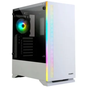 Корпус Zalman S5 White S5 белый Игровые, Mid-Tower