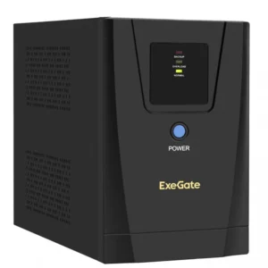 Источник бесперебойного питания ExeGate SpecialPro UNB-1200.LED.AVR.2SH.3C13 EX292793RUS Линейно-интерактивные, Напольный (Tower), 1200 ВА, 750 Вт