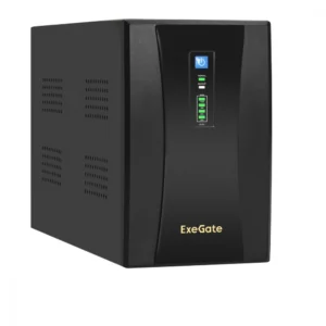 Источник бесперебойного питания ExeGate SpecialPro UNB-2200.LED.AVR.1SH.2C13.RJ.USB EX292611RUS Линейно-интерактивные, Напольный (Tower), 2200 ВА, 1300 Вт