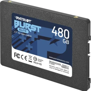 Жесткий диск Patriot Burst Elite PBE480GS25SSDR SSD (твердотельные), 480 ГБ, 2.5 дюйма, SATA