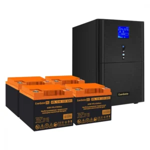 Источник бесперебойного питания ExeGate EX295991RUS + батарея 45Aч EX285666RUS 4шт EX296887RUS Линейно-интерактивные, Напольный (Tower), 5000 ВА, 4000 Вт