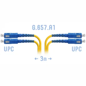Оптический патч-корд SNR SNR-PC-SC/UPC-DPX-A-3m